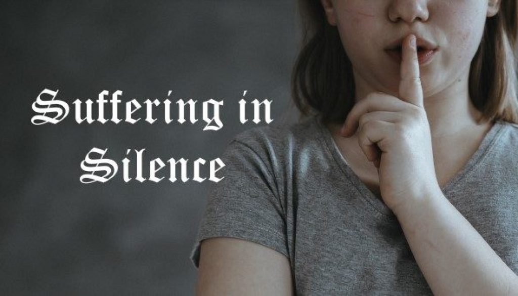 quotes about suffering in silence